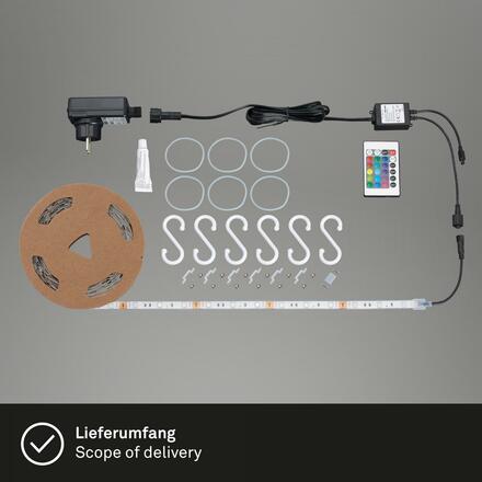 BRILONER RGB LED pásek 300 cm bílé BRILO 2035-090