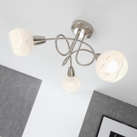 BRILONER Bodové svítidlo pr. 45,5 cm 3x E14 40W matný nikl BRILO 2046-032