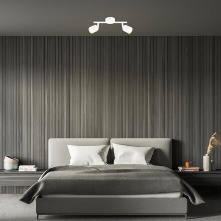 BRILONER Bodové svítidlo Spot, 27,5 cm, 2x GU10, max. 9W, bílé 2145026