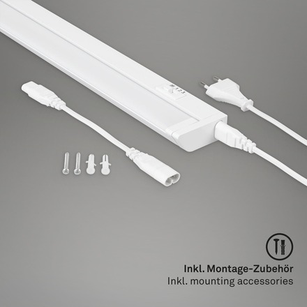 BRILONER LED skříňkové svítidlo 54,5 cm 6W 800lm bílé BRILO 2224-016