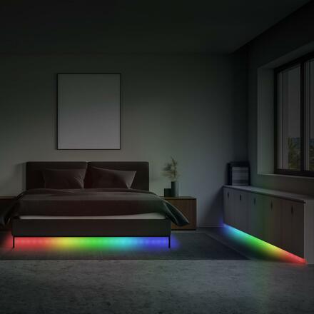 BRILONER RGB LED pásek 500 cm 0,12W bílé BRILO 2267-150P