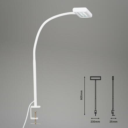 BRILONER LED svítidlo se svorkou 80,5 cm 7,5W 800lm bílé BRILO 2604-016