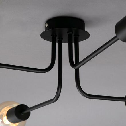 BRILONER Bodové svítidlo 67 cm 4x E27 60W černá BRILO 2886-045