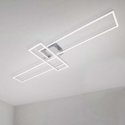 BRILONER LED CCT rám 110 cm 51W 5500lm chrom BRILO 3154-018