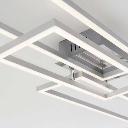 BRILONER LED CCT rám 110 cm 51W 5500lm chrom BRILO 3154-018