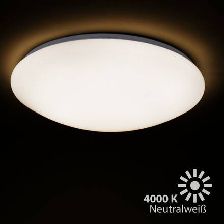 BRILONER LED stropní svítidlo hvězdné nebe, pr. 48 cm, 24 W, bílé BRILO 3226-016
