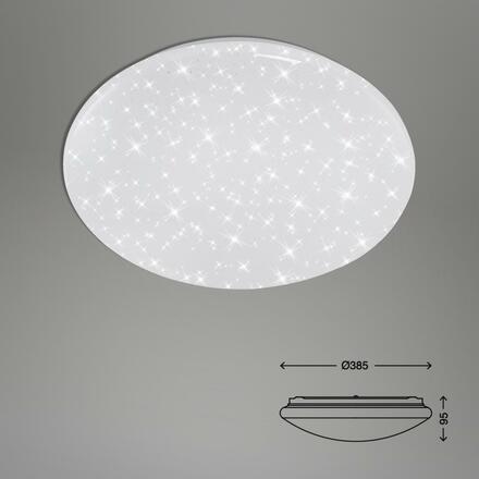 BRILONER SMART LED stropní svítidlo, noční světlo, stmívatelné BRILO 3400-016