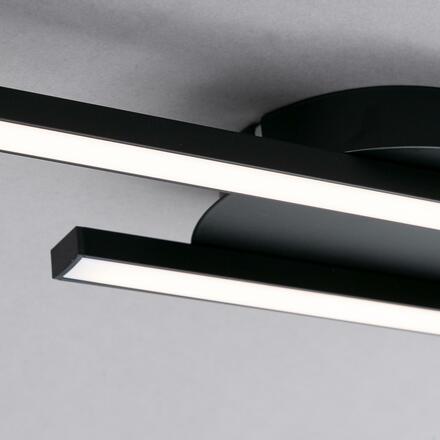 BRILONER LED nástěnné a stropní svítidlo, 55,5 cm, 12 W, černá BRILO 3448-015