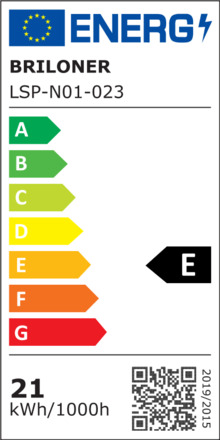 BRILONER RGB CCT LED stropní svítidlo, 119,5 cm, 45 W, 4400 lm, černá BRILO 3754-015