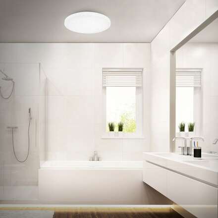 BRILONER LED stropní svítidlo 6,3 cm 24 W 2600lm bílé BRILO 3758416