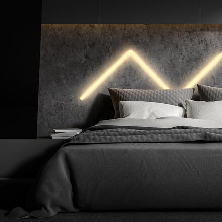 BRILONER Smart LED RGBIC nástěnné svítidlo, 36 cm, 24W, bílé 3790016