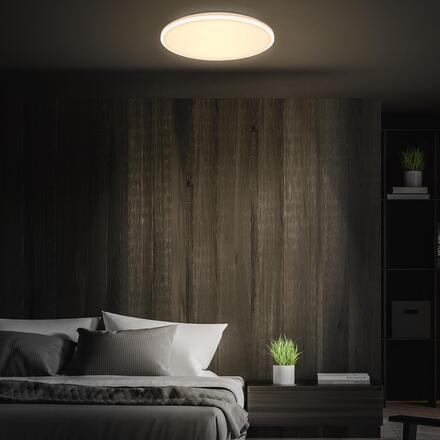 BRILONER Pulup LED stropní svítidlo, plynule stmívatelné, dálkový ovladač, bílé 3831016