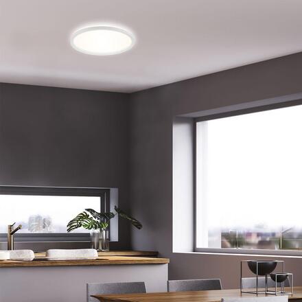 BRILONER Slim Case stropní svítidlo pr.29,5 cm - 18W, 2400lm, neutrální bílá, LED, bílé 3862416