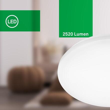 BRILONER Elipso A stropní svítidlo pr.37,5 cm - 12W, 2520lm, LED, energetická třída A, bílé 3867016
