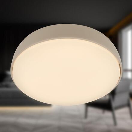 BRILONER Nikan stropní svítidlo pr.28,5 cm - 12W, 1200lm, LED, 3000K teplá bílá, béžová 3875011