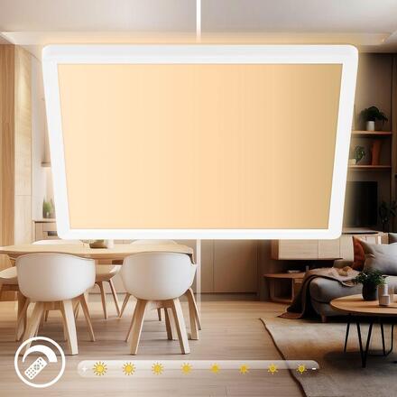 BRILONER Tava A svítidlo LED panel 29,3x29,3 cm - 11W, 2400lm, energetická třída A, stmívatelné, CCT, bílé 3885016