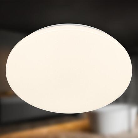 BRILONER Mojo stropní svítidlo pr.27 cm - 24W, 2600lm, LED, teplá bílá, IP54, bílé 3892016