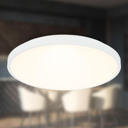 BRILONER Competo stropní svítidlo pr.33 cm - 22W, 2400lm, LED, teplá bílá, bílé 3903016