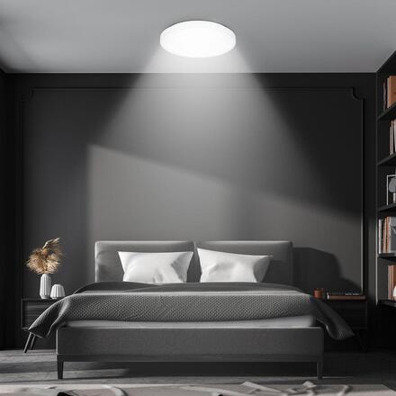 BRILONER Competo stropní svítidlo pr.33 cm - 22W, 2400lm, LED, neutrální bílá, bílé 3904016