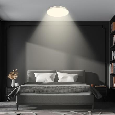 BRILONER Competo stropní svítidlo pr.38 cm - 24W, 2600lm, stmívatelné, hvězdné nebe, CCT teplá - denní bílá, bílé 3907012