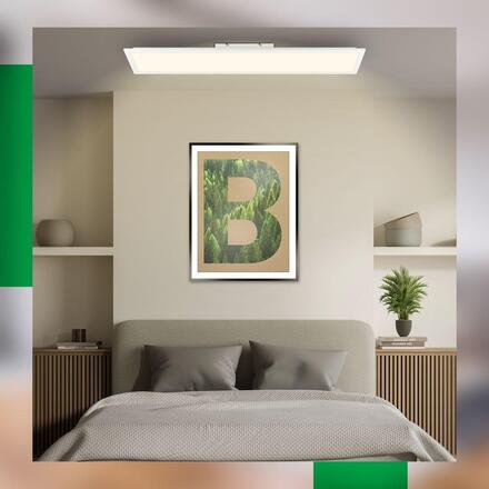 BRILONER Piatto svítidlo LED panel 100x25 cm - 14W, 2900lm, energetická třída A, stmívatelná, CCT, bílé 3987016