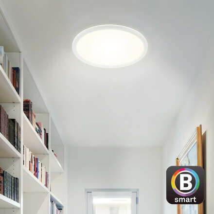 BRILONER CCT svítidlo LED panel, pr. 29,3 cm, 18 W, 2400 lm, bílé BRILO 7058-016