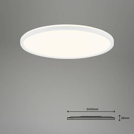 BRILONER CCT svítidlo LED panel, pr. 42 cm, 22 W, 3000 lm, bílé BRILO 7059-016