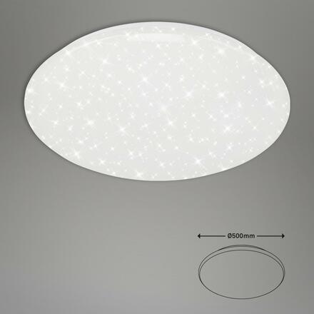 BRILONER SMART LED stropní svítidlo, 50 cm, 42 W, bílé BRILO 7088-016