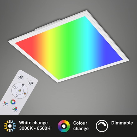 BRILONER RGB LED stropní svítidlo, noční světlo, stmívatelné BRILO 7152-016