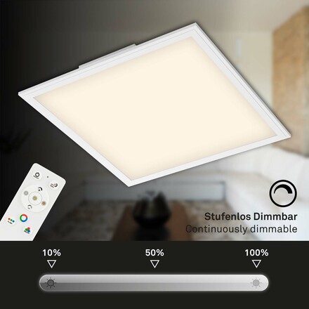 BRILONER RGB LED stropní svítidlo, noční světlo, stmívatelné BRILO 7152-016
