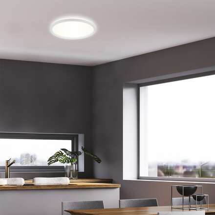 BRILONER Slim svítidlo LED panel, pr. 29,3cm, 2400 lm, 18 W, bílé BRILO 7155-416