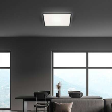 BRILONER Slim svítidlo LED panel, 42 cm, 22 W, černá BRILO 7158-415
