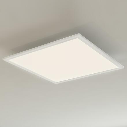 BRILONER Svítidlo LED panel s čidlem, 59,5 cm, 4100 lm, 38 W, bílé BRILO 7188-016