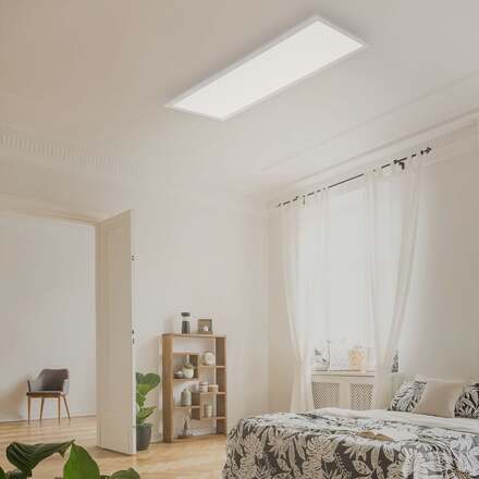 BRILONER Svítidlo LED panel s čidlem, 119,5 cm, 4100 lm, 38 W, bílé BRILO 7189016