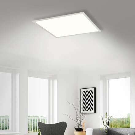 BRILONER Svítidlo LED panel, 59,5 cm, 4100 lm, 38 W, bílé BRILO 7192-016
