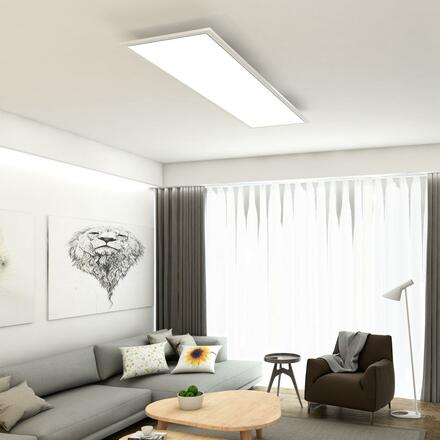 BRILONER Svítidlo LED panel, 119,5 cm, 4100 lm, 38 W, bílé BRILO 7193-016