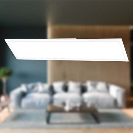 BRILONER Svítidlo LED panel, 119,5 cm, 4100 lm, 38 W, bílé BRILO 7193-016