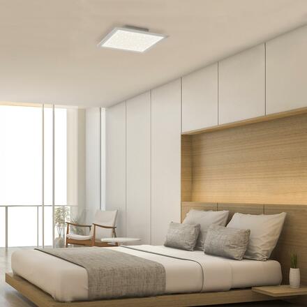 BRILONER Hvězdné nebe svítidlo LED panel, 45 cm, 2500 lm, 23 W, bílé BRILO 7302-016