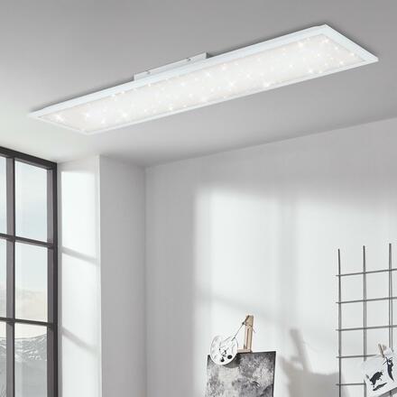 BRILONER Hvězdné nebe svítidlo LED panel, 119,5 cm, 3800 lm, 36 W, bílé BRILO 7304-016