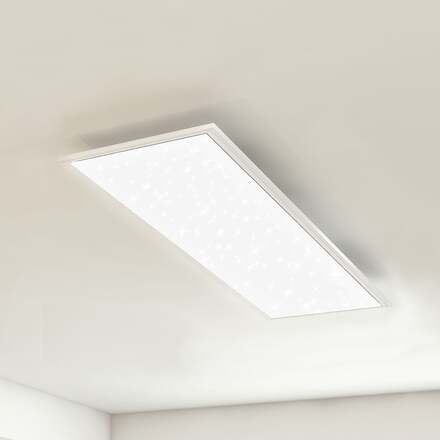BRILONER Hvězdné nebe svítidlo LED panel, 100 cm, 2200 lm, 24 W, bílé BRILO 7308016