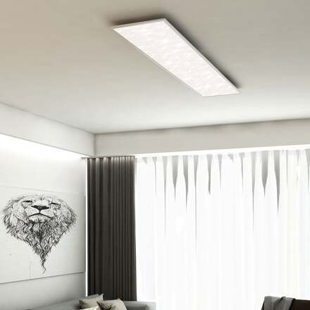 BRILONER Hvězdné nebe svítidlo LED panel, 100 cm, 2200 lm, 24 W, bílé BRILO 7308016
