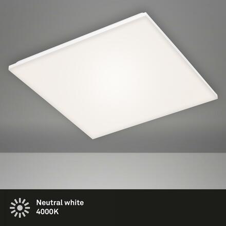 BRILONER Bezrámečkový LED panel, 59,5 cm, 3800 lm, 38 W, bílé BRILO 7376-216