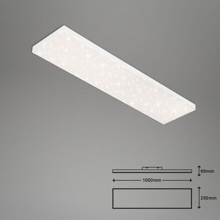 BRILONER CCT svítidlo LED panel, 100 cm, 24 W, bílé BRILO 7381316