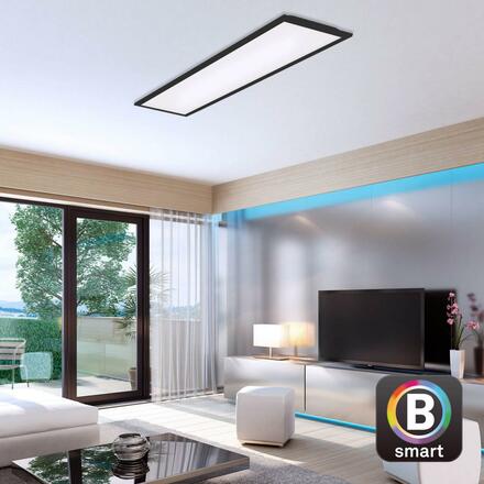 BRILONER CCT svítidlo LED panel, 100 cm, 28 W, 3000 lm, černá BRILO 7385-015