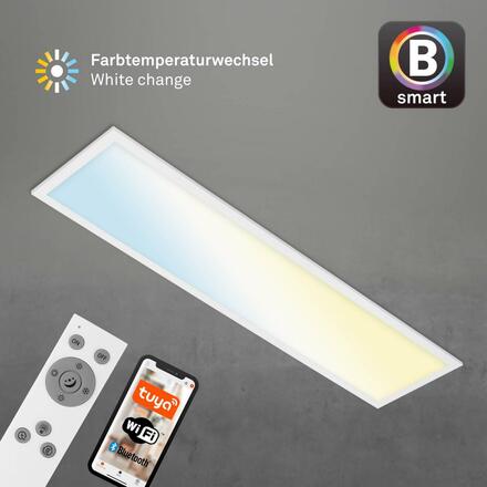 BRILONER CCT svítidlo LED panel, 100 cm, 28 W, 3000 lm, bílé BRILO 7385-016