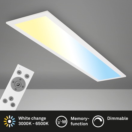 BRILONER CCT svítidlo LED panel 78 cm 24,5 W 2600lm bílé BRILO 7399016