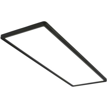 BRILONER Ultraplochý LED panel s přímým a nepřímým osvětlením, 29,3 cm, LED, 22 W, 3000 lm, černá BRILO 7402415
