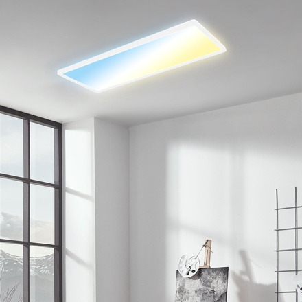 BRILONER Ultraploché CCT svítidlo LED panel, 29,3 cm, LED, 23 W, 3000 lm, bílé BRILO 7403-016