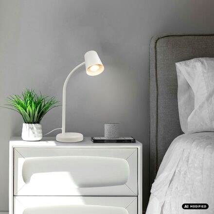 BRILONER Stolní lampa, 38,5 cm, 1x GU10, max. 9W, bílé BRILO 7476016