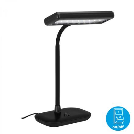 BRILONER LED stolní lampa, 44 cm, 7,5 W, černá BRILO 7488-015